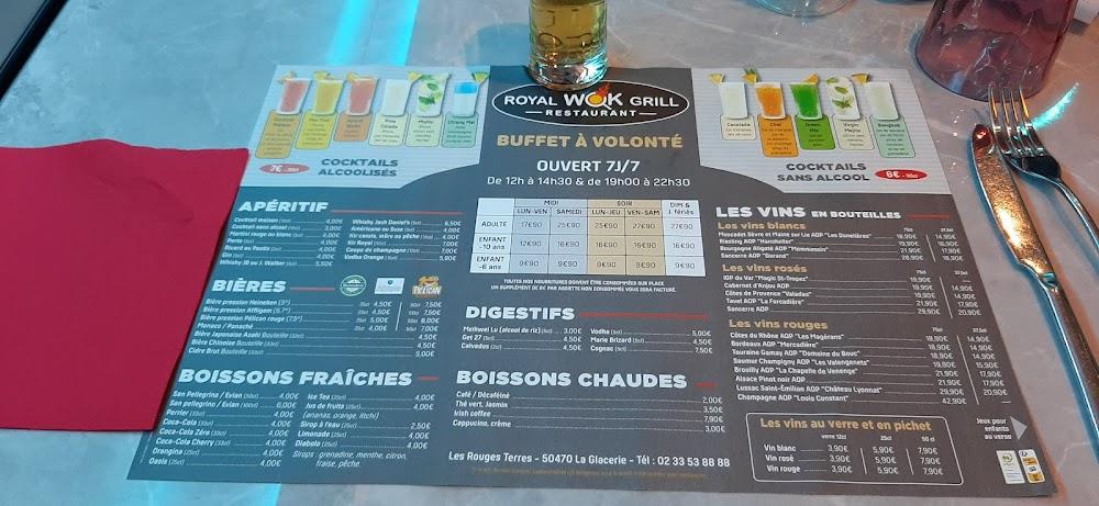 Royal Wok Grill Cherbourg - Menu Image 1