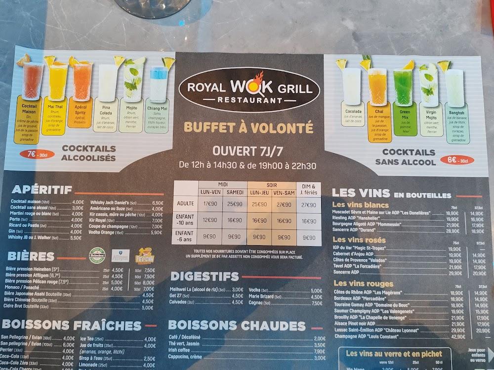 Royal Wok Grill Cherbourg - Menu Image 2
